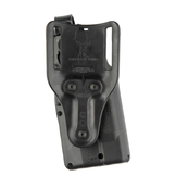 Model 7360 7TS ALS/SLS Mid-Ride Duty Holster for Glock 19 w/ Compact Light (Safariseven)