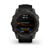 Fenix® 7X  Sapphire Solar Edition  (Carbon Grey) DLC Titanium