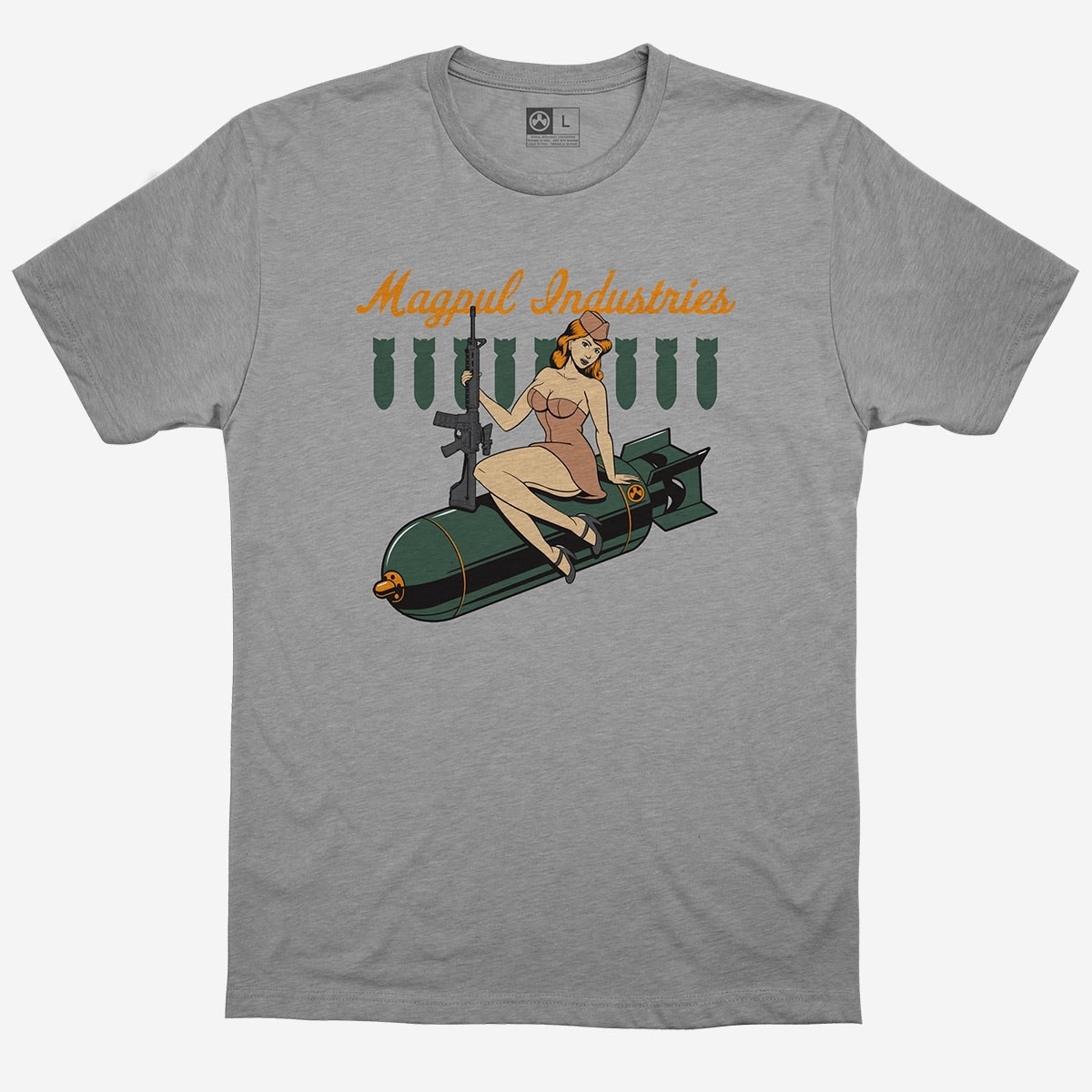 Bombshell Cotton T-Shirt (Athletic Heather)