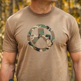 Tee Shirt Icon Woodland FDE
