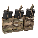 5.56mm Open Triple Mag Pouch Core (Multicam)