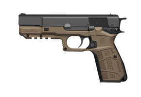 Browning FN Hi Power Grip and Rail System (Tan)