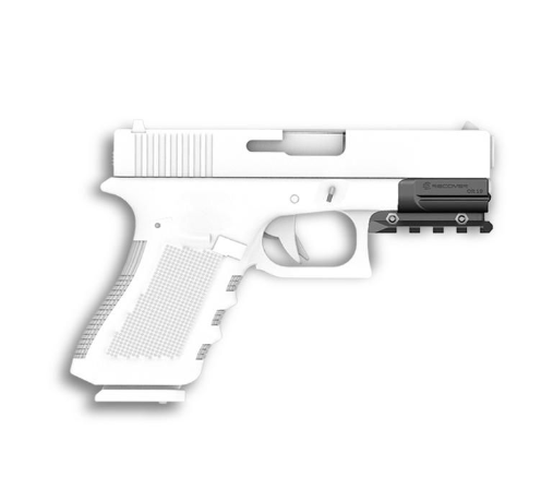 Tactical Picatinny Over Rail Adapter Glock 17/19 Gen 3-5