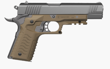 CC3 Grip and Rail System for the 1911 (Tan)
