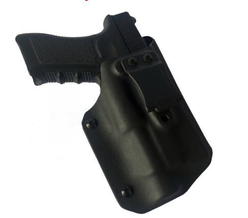 Holster Kydex INSIDER LAMPE (IWB) Glock 17 + O'light PL PRO