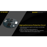 Li-ION 18650 Rechargeable Battery- 3400MAH - 3,6V - 12,6WH - USB-C Port