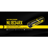 Li-ION 18650 Rechargeable Battery- 3400MAH - 3,6V - 12,6WH - USB-C Port