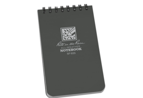 Top Spiral Notebook 3x5'' (Grey)