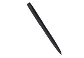 BLACK METAL CLICKER PEN (Blue Ink)