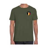 T-Shirt Flag Shield Belgique