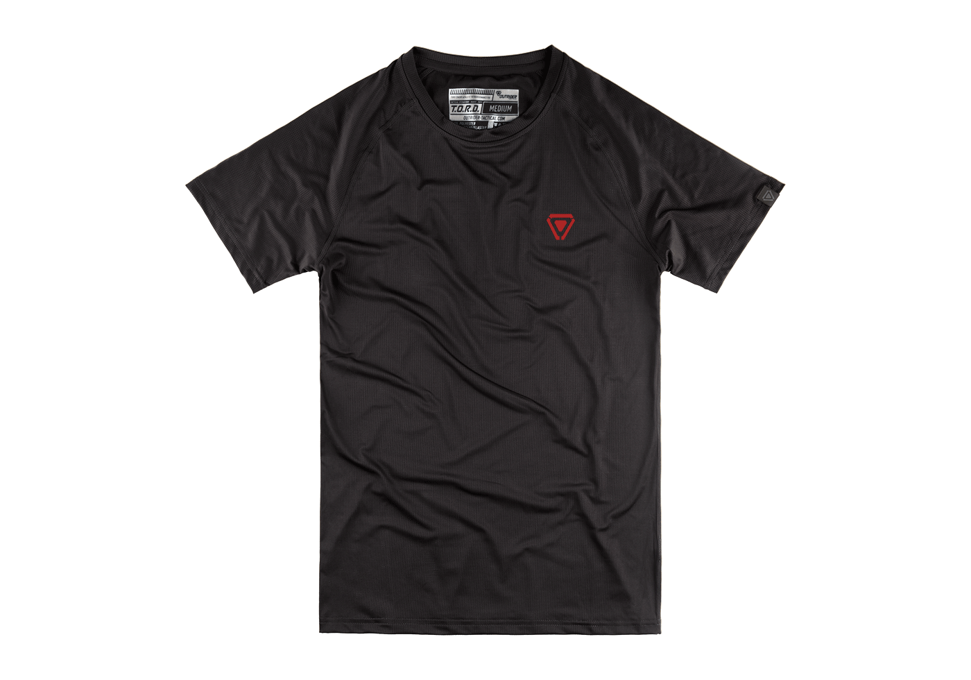 T.O.R.D. Athletic Fit Performance Tee (Black)