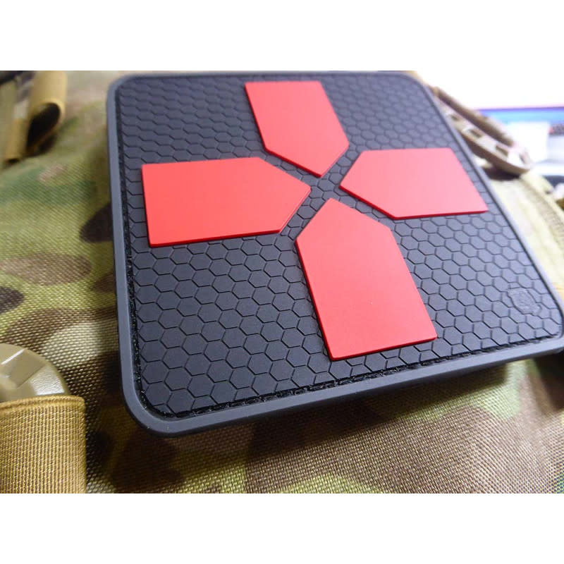 Big RedCross Medic Patch, 100mm (BlackMedic)