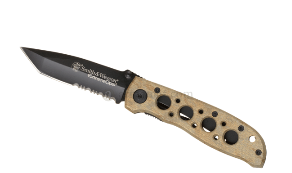 Extreme Ops CK5TBSD Serrated Tanto Folder (Desert)