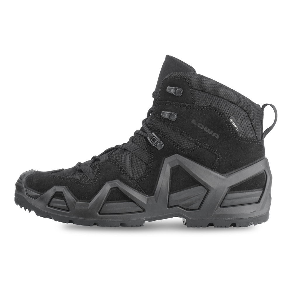 Tactical Boots Zephyr GTX® Mid MK2 (Black) - Levelfour - Your Tactical ...