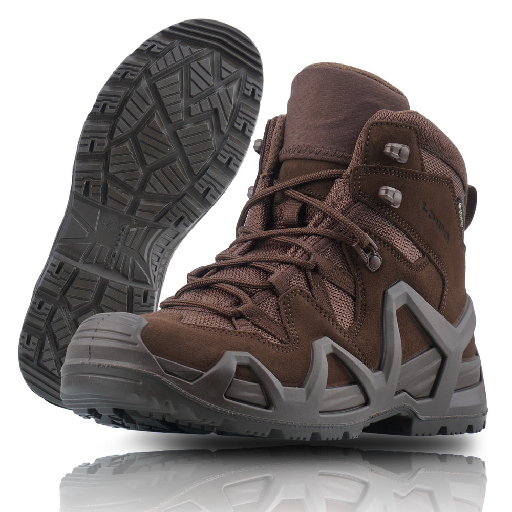 Tactical Boots Zephyr GTX® Mid MK2 (Dark Brown) - LOWA - Levelfour ...