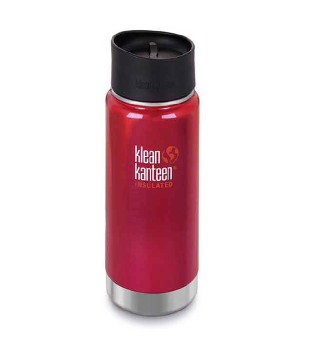 Insulated Wide Travel Mug with Cafe Cap 2.0 16 fl oz, (Roasted Pepper)