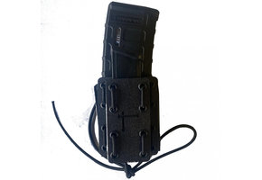 Double Stack Kydex Pistol and Rifle Magazine holder w/Malice Clips