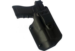 IWB/OWB Kydex  Holster S&W M&P9 + TLR-1 (Black)