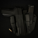 Pair of Long Nylon Clip for IWB Holster w/Screws (2'' - 5 cm)