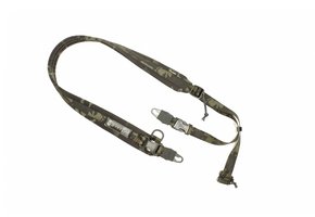 Enhanced Carbine Sling with Webbing Straps (Black)