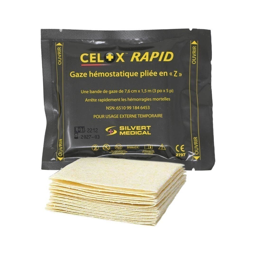 Rapid 150cm Hemostatic Z-Fold  Gauze (CE)