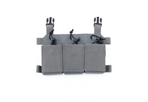 Thorax Triple Rifle Mag Placard w/ MP2 (Grey)