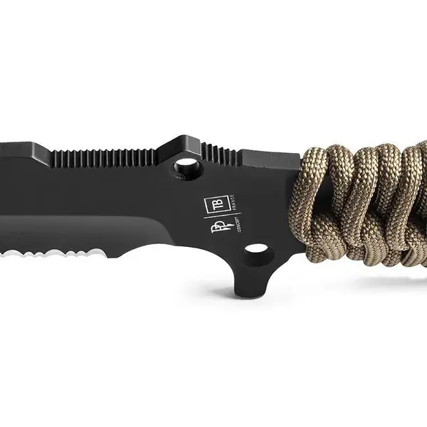 Maraudeur Paracord 550 Serration + Etui Kydex (Coyote Brown)