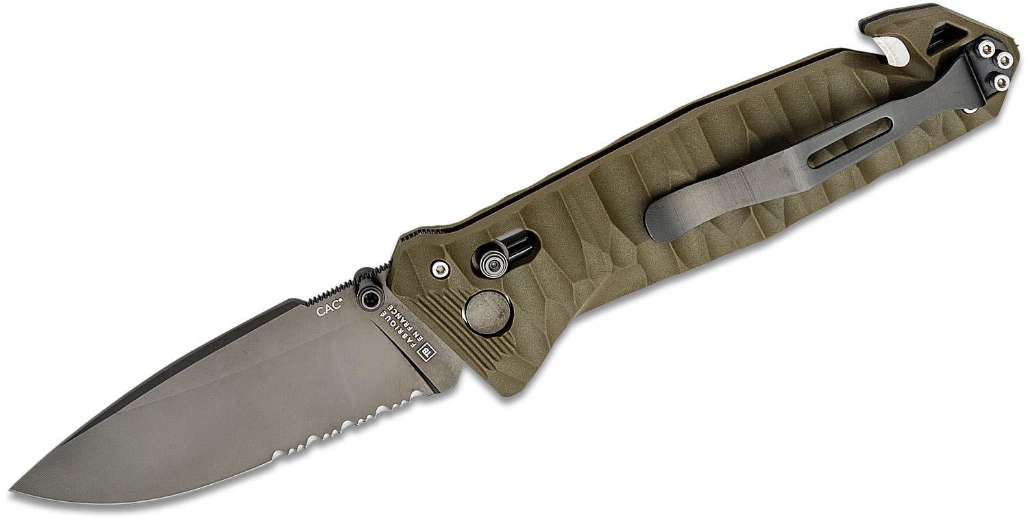 CAC Serration PA6 Toxifié (Kaki)