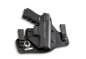 Cloak Tuck Leather Holster for G17 (Black) - Standard Clips