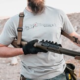 SGA Blueprint Blend T-Shirt ( Stone Gray Heather)