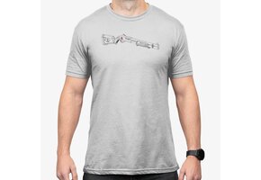 SGA Blueprint Blend T-Shirt ( Stone Gray Heather)