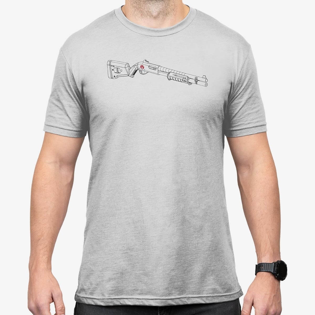 SGA Blueprint Blend T-Shirt ( Stone Gray Heather)
