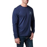 Quiet Warrior Long Sleeve Tee (Pacific Navy)