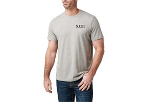 Barrel Banner Tee (Heather Grey)