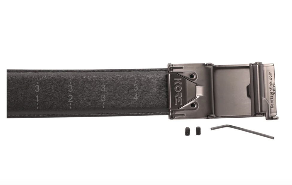 X3 BUCKLE | LEATHER GUN BELT 1.5