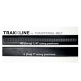 Black Leather Gun Belt 1.5" X4 Stainless Steel Buckle