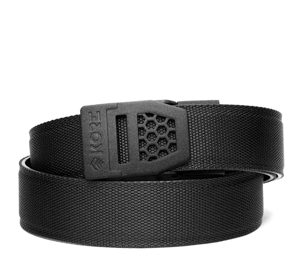 Black Tactical Gun Belt 1.5" X6 Buckle