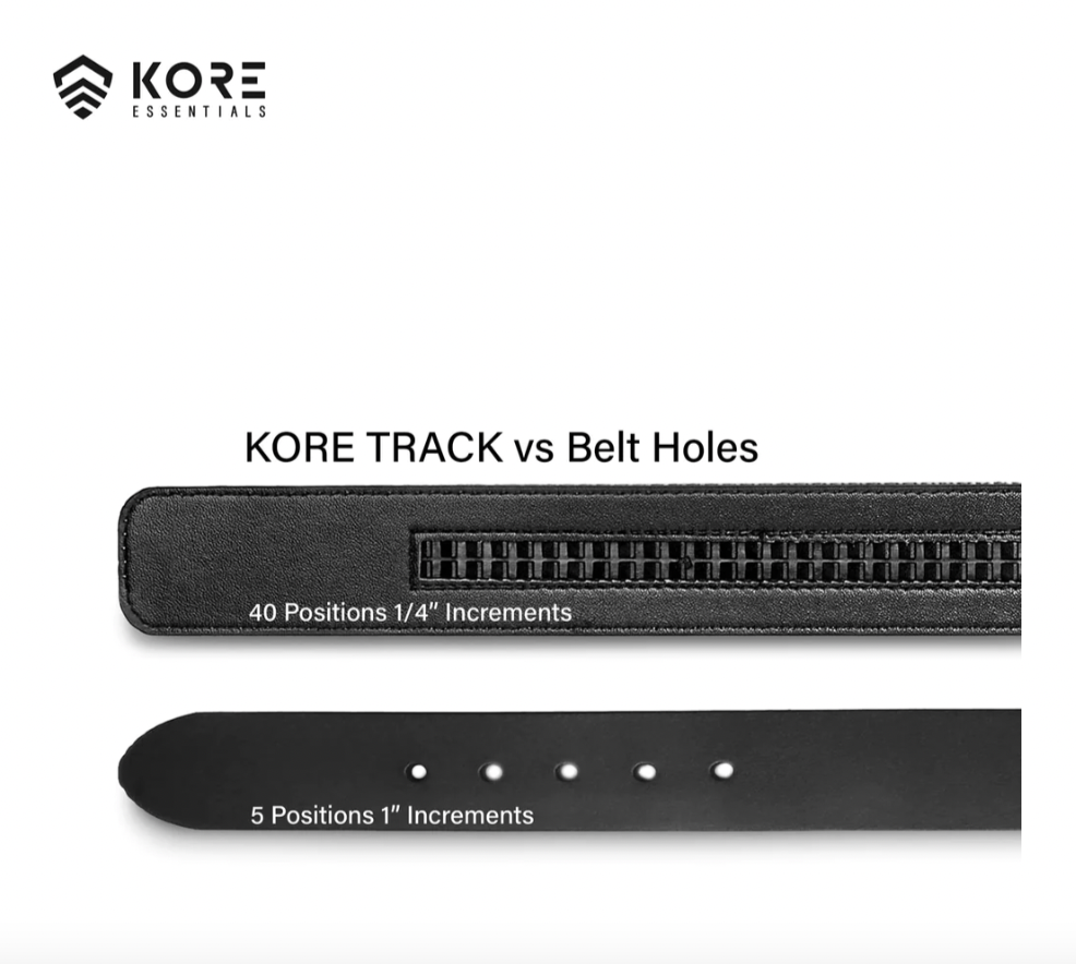 Black Tactical Gun Belt 1.5" X6 Buckle