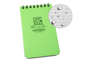 Notebook Spiral 3x5" (HI VIS GREEN)