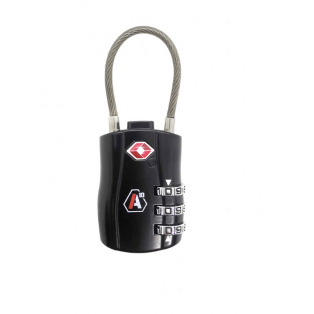 Black TSA code lock A10 Equipment Levelfour Your Tactical Gear store