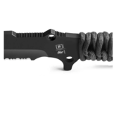 Maradeur Paracord 550 Serration + Kydex case (Black)