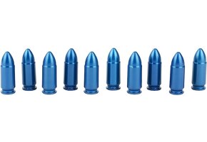 A-Zoom 9mm Luger Snap Cap Blue (Pack of 10)