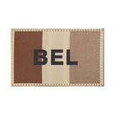 Belgium Emblem Flag Patch (Desert)