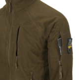 Alpha Tactical Jacket Grid Fleece (Navy Blue)