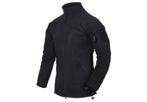 Alpha Tactical Jacket Grid Fleece (Navy Blue)