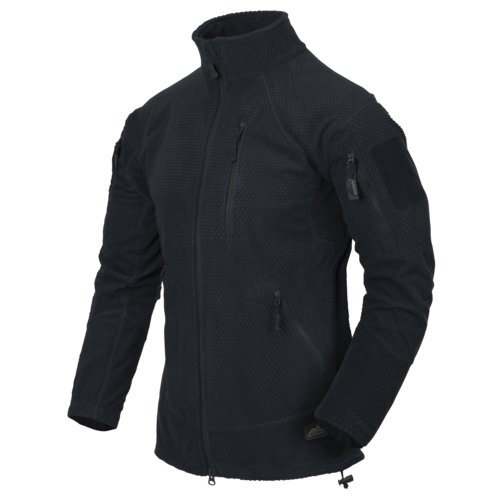 Alpha Tactical Jacket Grid Fleece (Navy Blue)