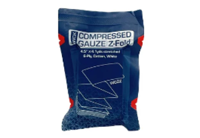Wick Compressed Gauze Z-folded