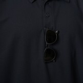 Mens Coldback Short SLeeve Polo (Navy/Medium)