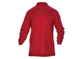 Professional Long Sleeve Polo (Range Red)