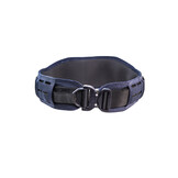 Laser Slim Grip Slotted Padded Belt (Black)